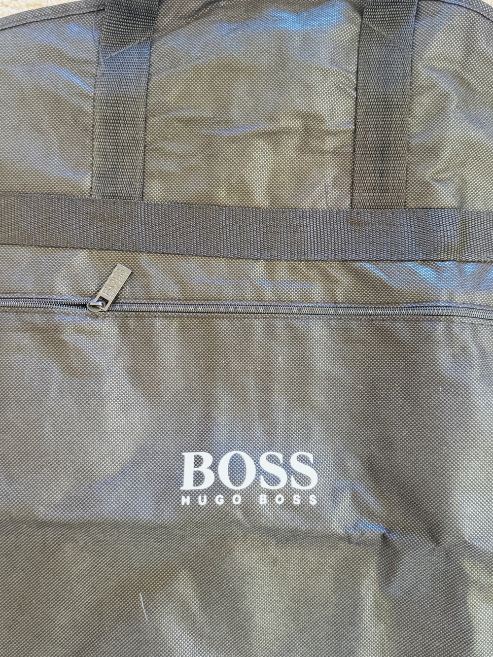Hugo Boss Black Men's Tote with White Logo